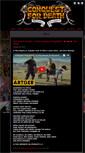 Mobile Screenshot of conquestfordeath.com